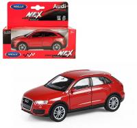 Welly Машинка Audi Q3 металл 43666W-R красный